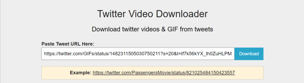 how to download GIF from twitter