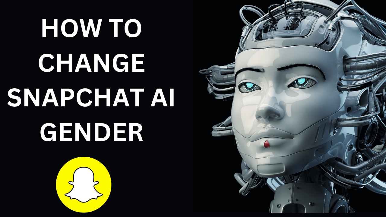 how to change snapchat ai gender