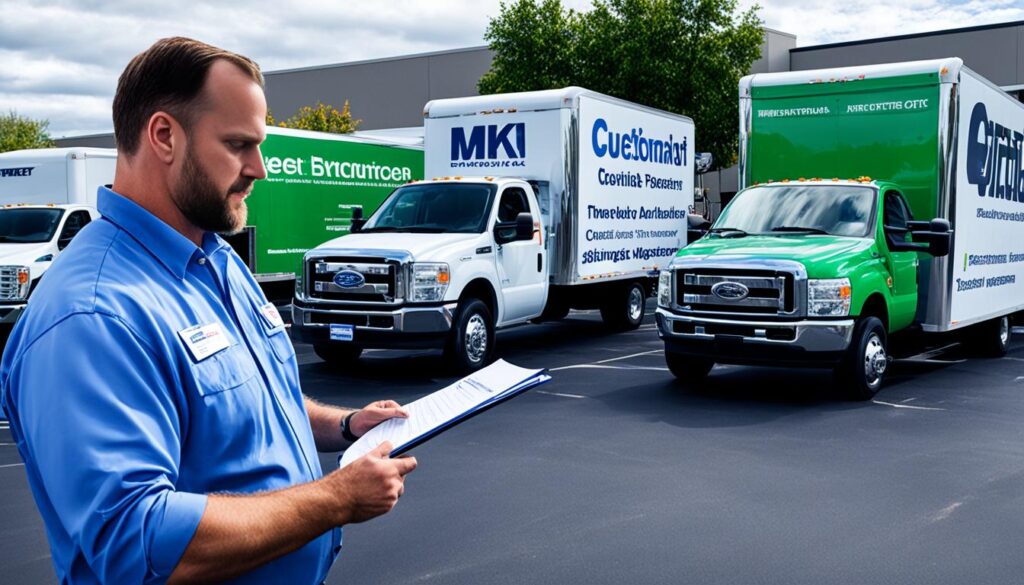 truck rental business logistics